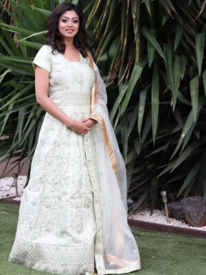 embroidery gown