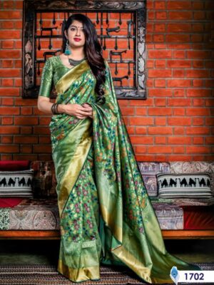 Banarasi art silk saree