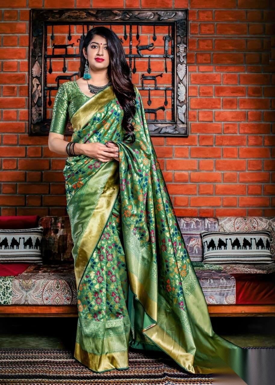 Banarasi art silk saree