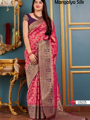 Banarasi silk saree