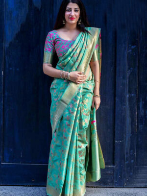 Banarasi silk saree