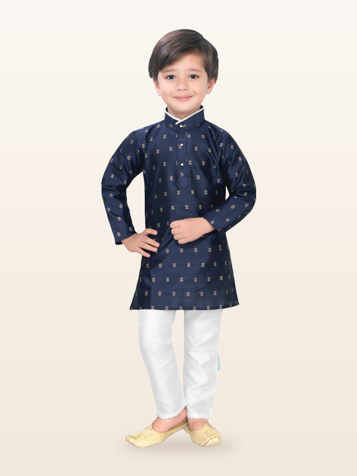 Boys silk kurta pajama – Style World