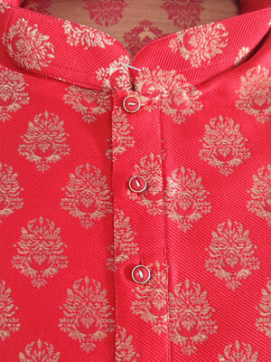 Brocade silk kurta pajama