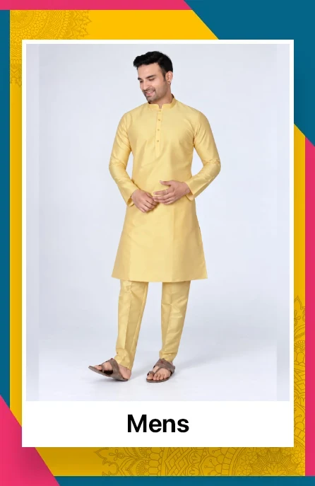 Men's Indian ethnic wear – kurta pajama sets at Style World Melbourne