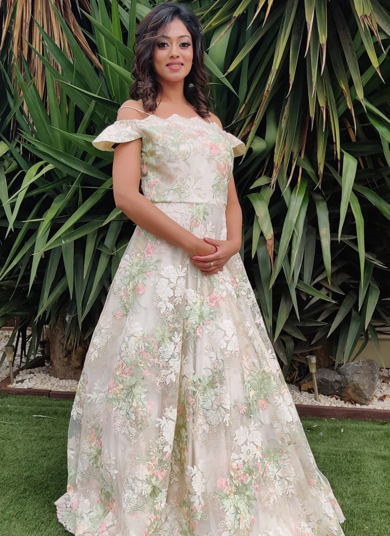 Fully Stitched Gown