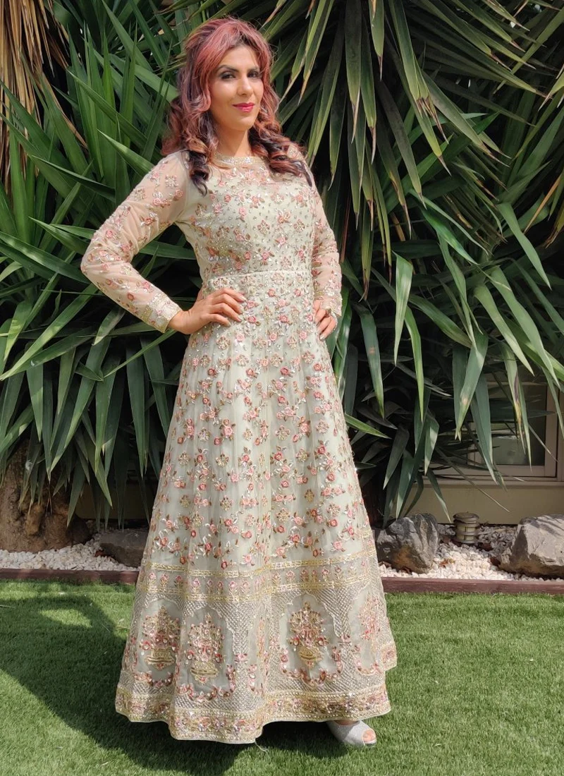 Heavy Embroidery Gown