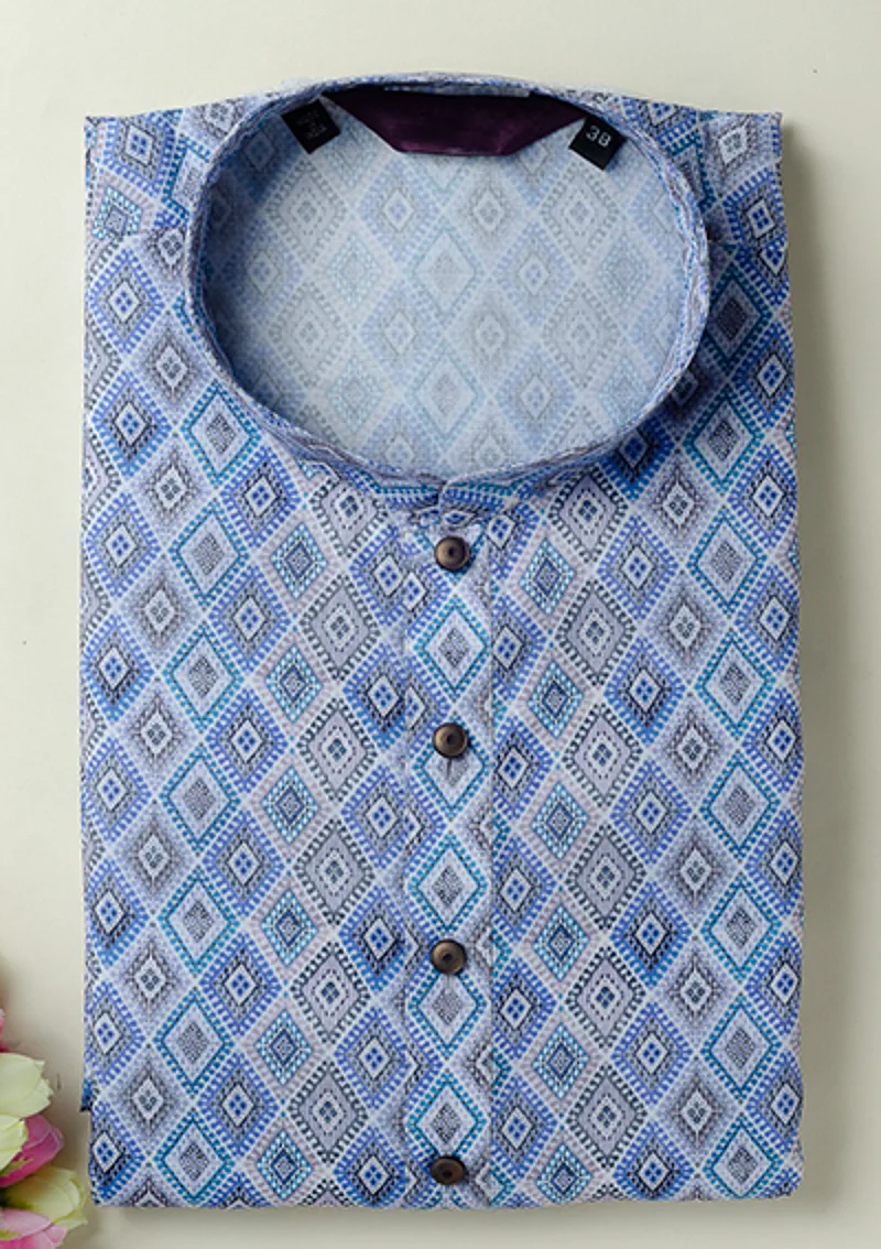 Printed kurta pajama
