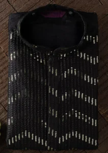 Sequence embroidery kurta pajama