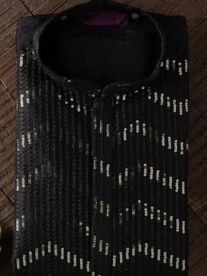 Sequence embroidery kurta pajama